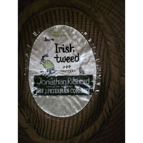 Jonathan Richard Irish Tweed Wool Walking Hat Size M - Made in Ireland - Picture 4 of 9